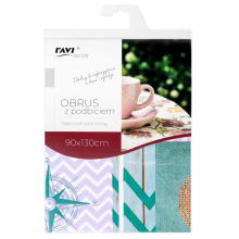 Obrus z podbiciem 90x130cm wzór 6 RAVI